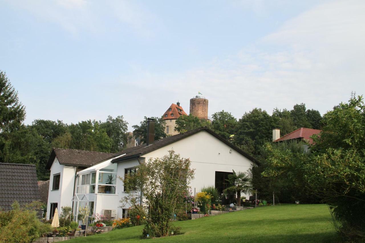 Apartment Mit Burgblick Im Gruenen, Familie Held Burgthann エクステリア 写真